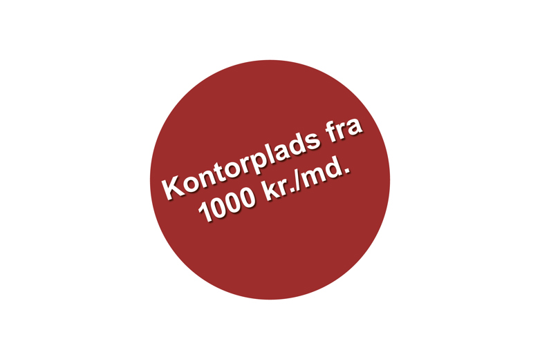 Kontorplads Fra 1000 Til Forside SKÆV TEKST